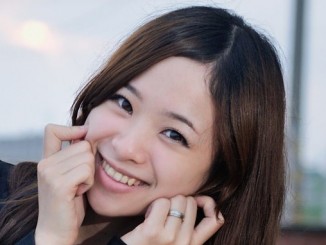 Japanese woman smiling 1